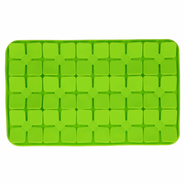 298958 Eat Slow Live Longer Lick Mat Dimensions Flower Red