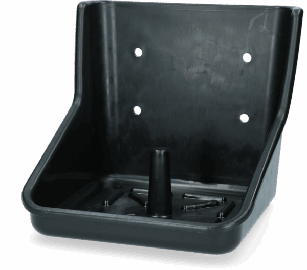 299047 Liksteenhouder kunststof Robu 10 kg liksteen zwart