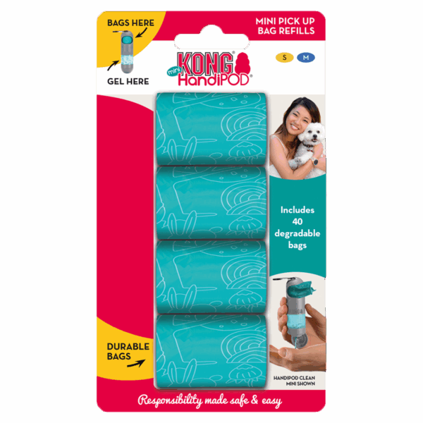 299062 KONG HandiPOD Mini Pick up bag refills