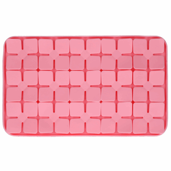 299169 Eat Slow Live Longer Lick Mat Dimensions Flower Red