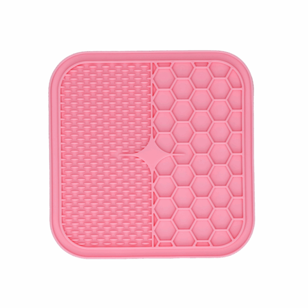 Eat Slow Live Longer Lick Mat Duo M Red