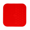299246 Eat Slow Live Longer Lick Mat Duo L Red