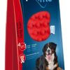 299277 Pet+Me Dog Long Hair Brush Red