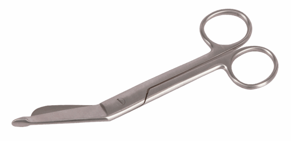 299330 Verbandschaar RVS 145 mm (zonder kartelrand)