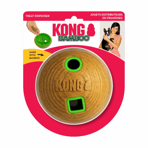 299395 KONG Bamboo Feeder Ball Md