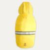 299660 Gooeez Reflective Hooded Raincoat XS Yellow/Grey