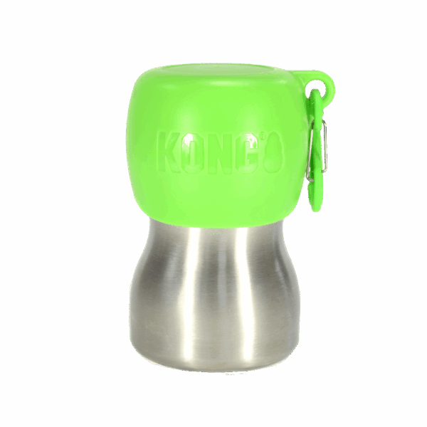 KONG H2O 255 ml rvs waterfles oranje