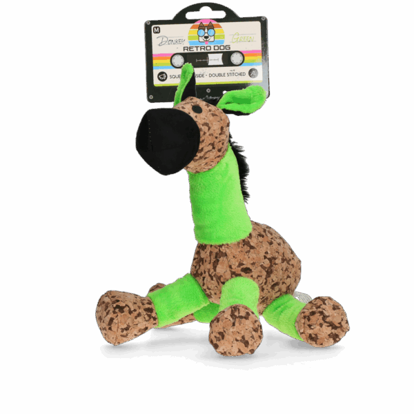 299861 Retrodog Donkey Green M