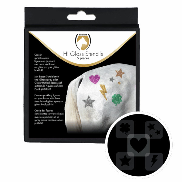 Hi Gloss Sjablonen 5 stuk