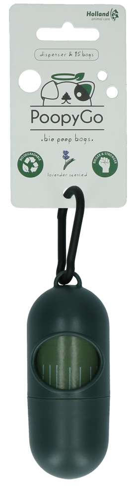 300026 PoopyGo dispenser incl. 15 zakjes lavendelgeur