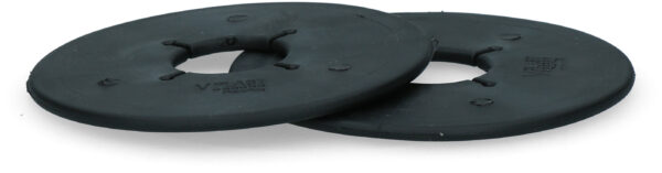 Bitschijf Paard 90 mm zwart