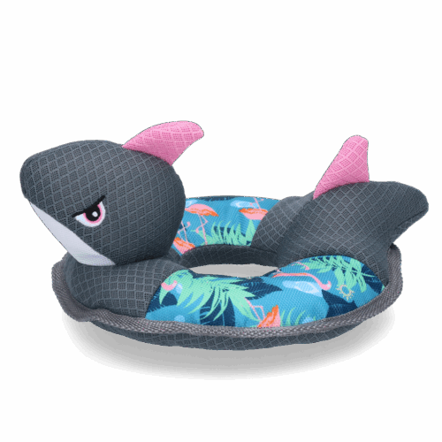 CoolPets Ring o'  Sharky (Flamingo)