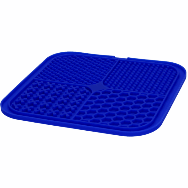 Eat Slow Live Longer Lick Mat Quad Red