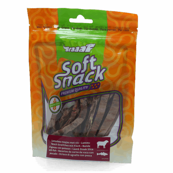 Braaaf Beef Steak Slice with fish 12 cm