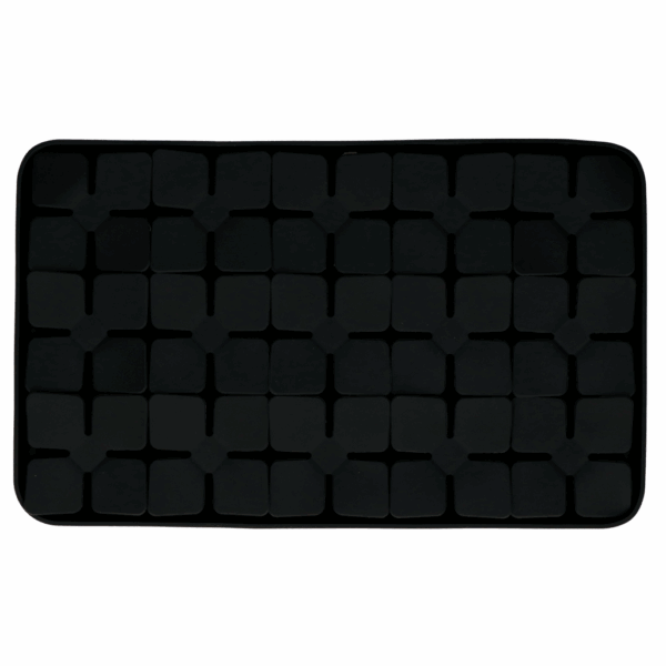 300411 Eat Slow Live Longer Lick Mat Dimensions Flower Red