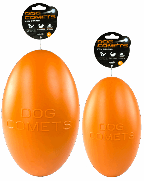 300439 Dog Comets Pan-Stars Oranje M 20cm