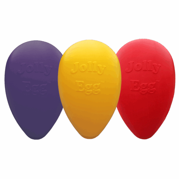 300446 Jolly Egg 20 cm Geel