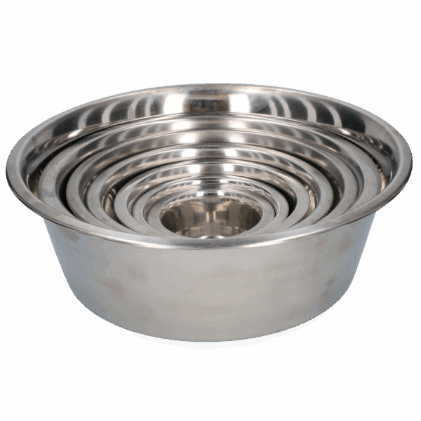 300517 Voer of drinkbak RVS 200ml Ø 11cm