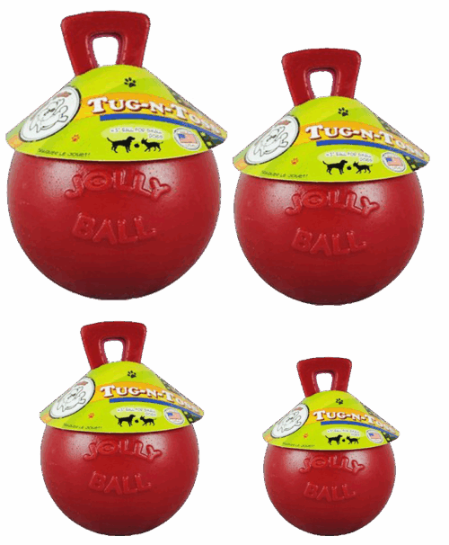 300638 Jolly Tug-n-Toss 15 cm Rood