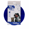 Eat Slow Live Longer Lick Mat Dimensions Circle  Blue
