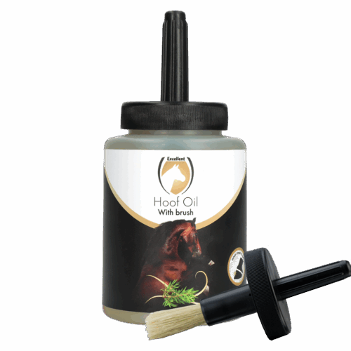 Excellent Horse Hoof Oil Tea Tree With Brush 500 ml