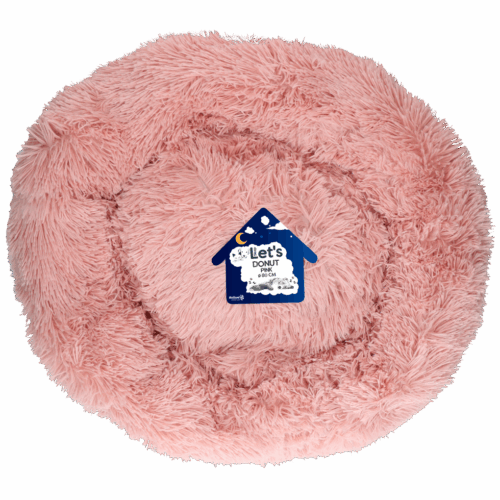 300731 Let's Sleep Donut 100 cm Beige Roze