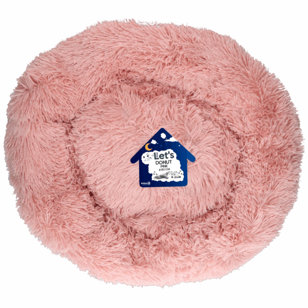 300731 Let's Sleep Donut 100 cm Beige Roze