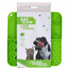 Eat Slow Live Longer Lick Mat Dimensions Rectangle Green