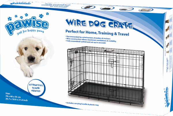 Pawise Wire Dog Crate M