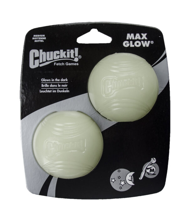 300915 Chuckit Max Glow Medium 2 pcs.