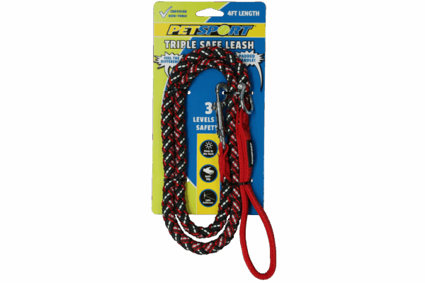 300946 Triple Safe 4ft Leash Rood