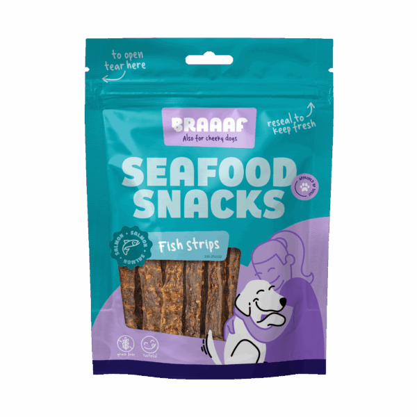 301120 Braaaf Salmon Fish Strips 12 cm