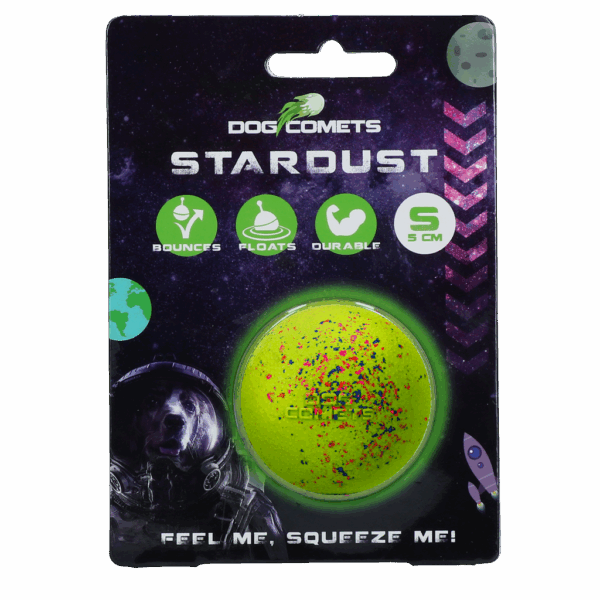 301187 Dog Comets Ball Stardust Groen S