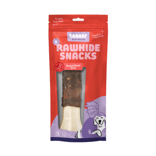 Braaaf Pressed Duck Bones 20 cm (1 pcs)