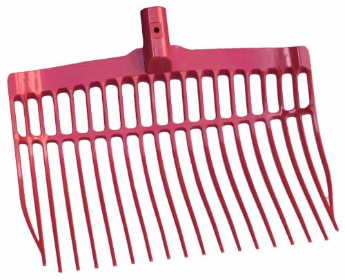 301270 Mestvork kunststof roze zonder steel