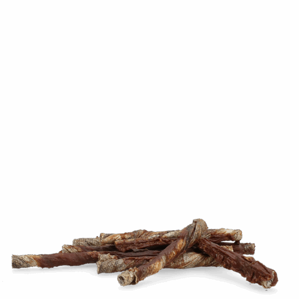 Braaaf Salmon Rollsticks 12 cm  with wrapped salmon