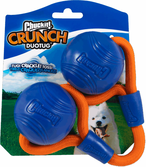 Chuckit Crunch ball md duo tug