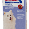 Milbemax Kauwtabletten Hond Klein Chewy 4 tabl. <5kg