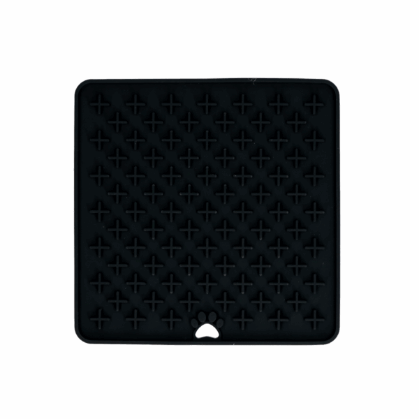 Eat Slow Live Longer Lick Mat Cross Rood