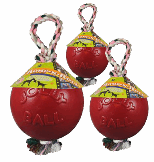 301791 Jolly Ball Romp-n-Roll 10 cm Rood