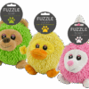 302177 Fuzzle Bear with squeaker
