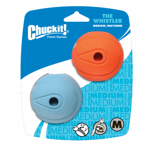 302349 Chuckit The Whistler M 6 cm 2 Pack