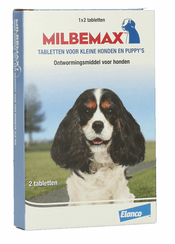 Milbemax Tabletten Puppy/Kleine hond 2 tabl. <5kg