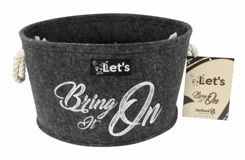 302510 Let's Stuff It Bring it On Antraciet