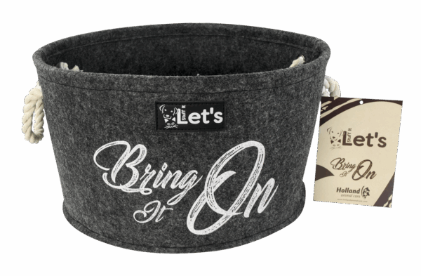 Let's Stuff It Bring it On Antraciet