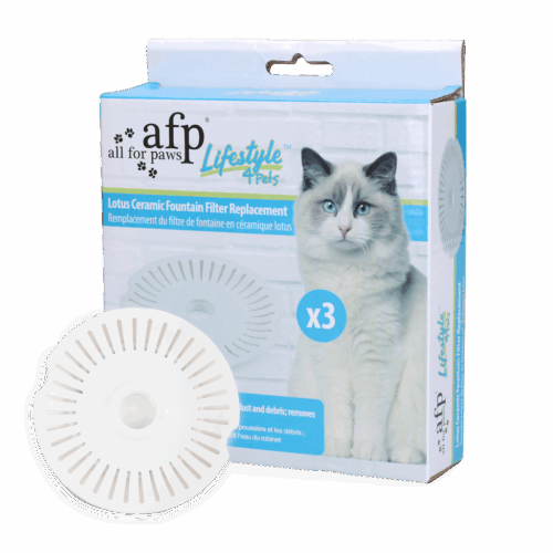 302575 AFP Lifestyle4Pets - Ceramic fountain filter 3pcs/box