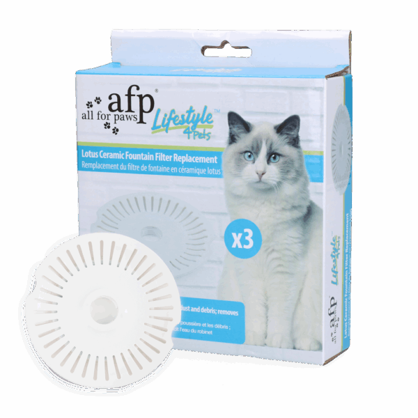 302575 AFP Lifestyle4Pets - Ceramic fountain filter 3pcs/box
