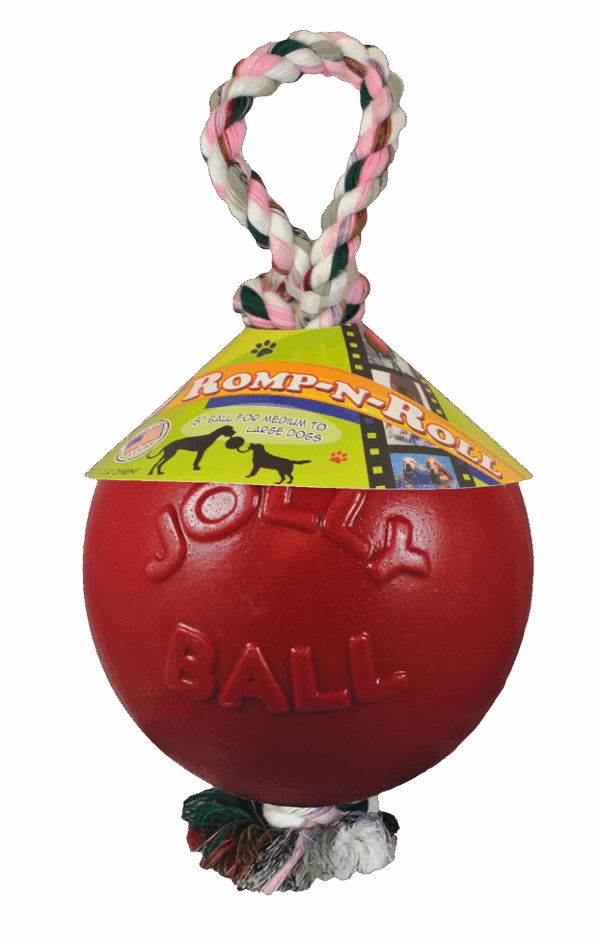 302802 Jolly Ball Romp-n-Roll 10 cm Rood