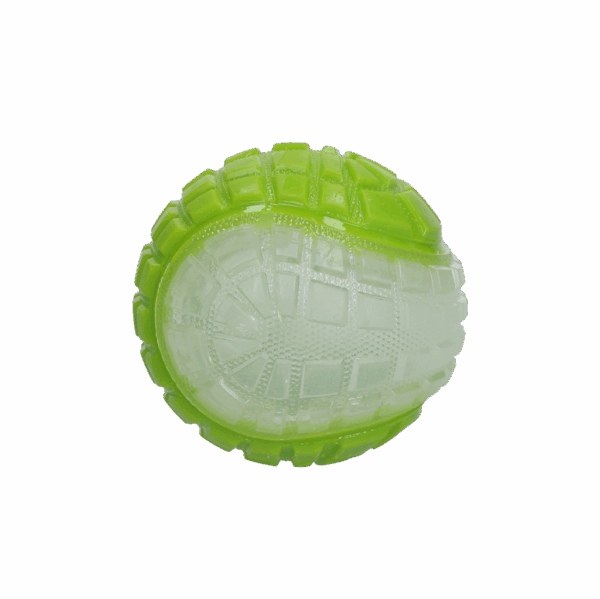 302847 Dog Comets Glow in the Dark Moon Green S
