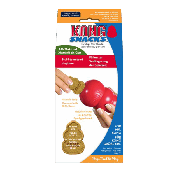 302866 Kong Snacks Bacon & Cheese Small